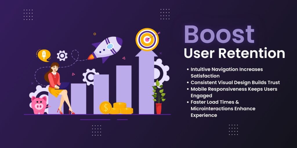 UI/UX Design boost user retention